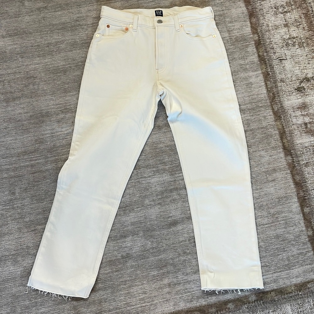 Gap denim. Off white.